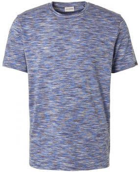 No Excess T-shirt T-Shirt Melange Blauw