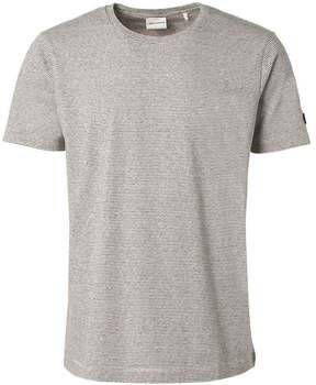 No Excess T-shirt T-Shirt Streep Melange Off-White