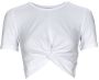 Noisy May Kort T-shirt met knoopdetail model 'TWIGGI' - Thumbnail 3