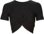 Noisy May Kort T-shirt met knoopdetail model 'TWIGGI' - Thumbnail 2