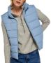 NOISY MAY bodywarmer NMMARCUS van gerecycled polyester grijsblauw - Thumbnail 2