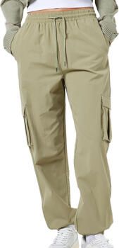 NOISY MAY high waist loose fit broek NMKIRBY zwart