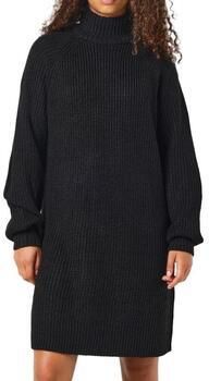 Noisy May Gebreide jurk met opstaande kraag model 'TIMMY' - Foto 3