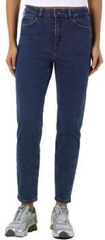 NOISY MAY high waist dark blue denim
