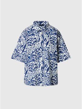 North Sails Overhemd Korte Mouw 065413