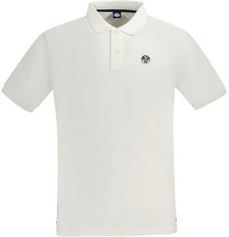 North Sails Witte Polo T-shirt met korte mouwen White Heren