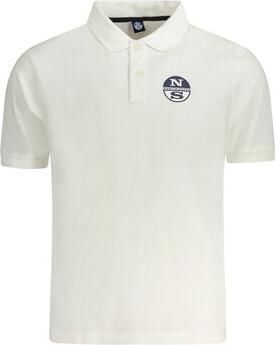 North Sails Klassiek Wit Katoenen Poloshirt White Heren