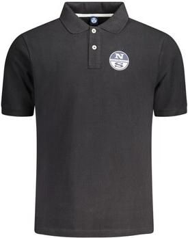 North Sails Klassiek Zwart Katoenen Poloshirt Black Heren