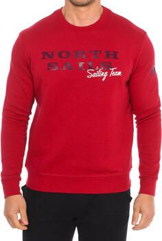 North Sails Rode Katoenen Trui met Logo Print Red Heren - Foto 2