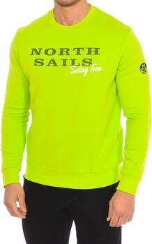 North Sails Green Cotton Sweater Groen Heren - Foto 2