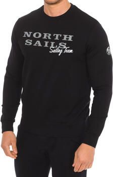 North Sails Stijlvolle sweatshirt met lange mouwen en ronde hals Black Heren - Foto 2