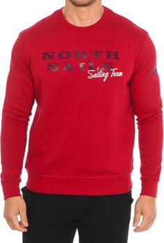 North Sails Rode Katoenen Trui met Logo Print Red Heren