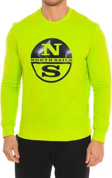 North Sails Heren Ronde Hals Sweatshirt Katoen Polyester Green Heren - Foto 2