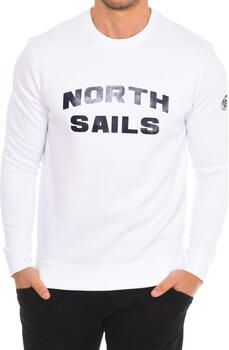 North Sails Klassieke Witte Sweatshirt met Lange Mouwen White - Foto 3