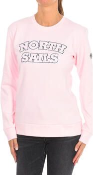 North Sails Dames Sweatshirt Ronde Hals Katoen Polyester Pink Dames