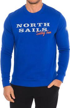 North Sails Blauw oceaan-geïnspireerd sweatshirt Blue Heren