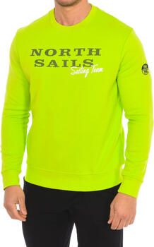 North Sails Green Cotton Sweater Groen Heren