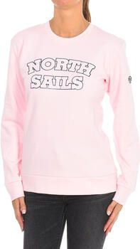 North Sails Dames Sweatshirt Ronde Hals Katoen Polyester Pink Dames