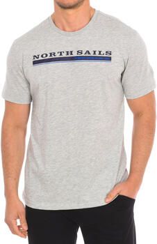 North Sails Grijze Ronde Hals T-shirt Gray Heren - Foto 2