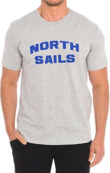 North Sails Grijze Katoenen Ronde Hals T-Shirt Gray Heren - Foto 4