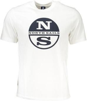 North Sails Organisch T-shirt met ronde hals en korte mouwen White Heren - Foto 6