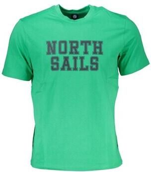 North Sails Organisch T-shirt met ronde hals en korte mouwen White Heren - Foto 5