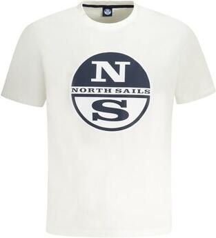 North Sails Organisch T-shirt met ronde hals en korte mouwen White Heren - Foto 4