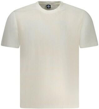 North Sails Witte Katoenen T-shirt met korte mouwen White Heren