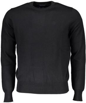 North Sails Eco-Luxe Zwarte Trui met Ronde Hals Black Heren
