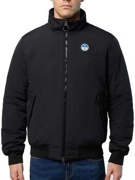 North Sails Zwarte Polyamide Jas Black Heren