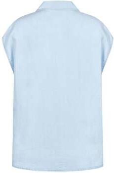 NUKUS Dames Blouses Sanne Top Lichtblauw - Foto 5