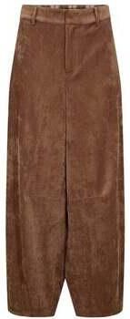 Nümph Broek Numph Nucelise Barrel Pants Deep Taupe
