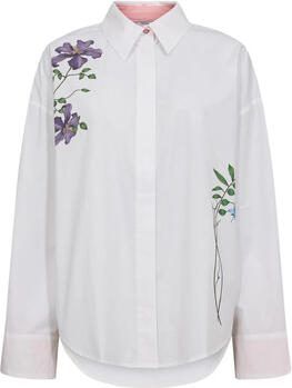 Nümph Overhemd Nuflory Shirt 706476 Bright White