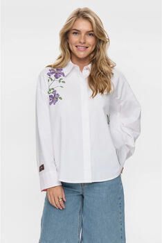 Nümph Overhemd Nuflory Shirt 706476 Bright White - Foto 2