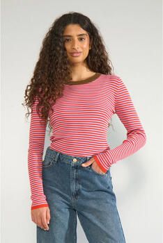 Nümph T-Shirt Lange Mouw 706923 Nufilina Pullover Purple Rose