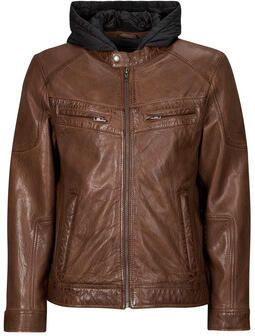 Oakwood Leren Jas DRIVE 2 (nylon hood)