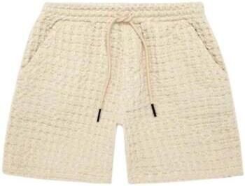 OAS Zomer Waffle Shorts Beige Heren