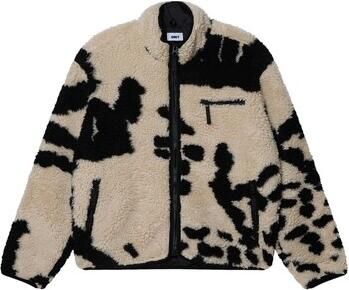 Obey Fleece Jack Shaggy Sherpa Jacket