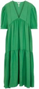 Object Jurk Alaia Long Dress Artichoke Green