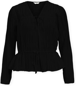 Object Blouse Top Brea Re Black