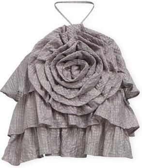 Object Blouse Top Britney Vapor Blue