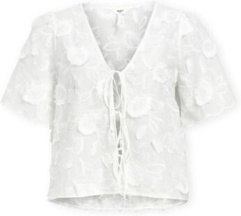 Object Blouse Top Mini White