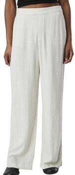 Object Wide leg stoffen broek met elastische band model 'Sanne Aline' - Foto 4