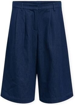 Object Korte Broek Belinda Shorts Dark Blue Denim