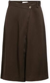 Object Korte Broek Nolia Shorts Seal Brown