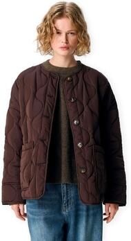 OBJECT Dames Jassen Objallie Ls Lo Quilted Jacket E Div Bruin - Foto 5