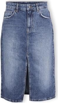OBJECT Dames Rokken Objharlow Midi Denim Skirt Noos Zwart - Foto 3
