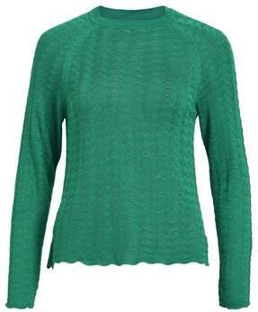 OBJECT fijngebreide top OBJGRY groen