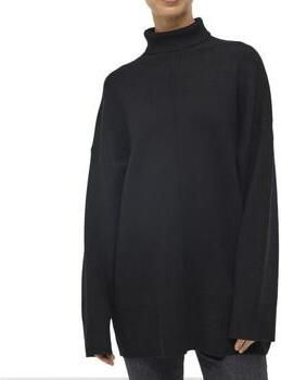 Object Gebreide pullover met geribde col model 'GUNVOR'