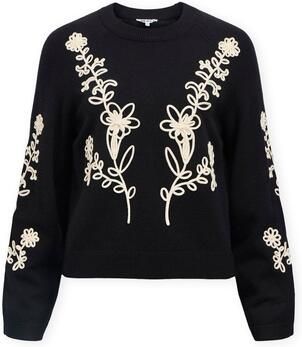 OBJECT Dames Truien & Vesten Objlaney Rubin Ls Pullover Zwart - Foto 8